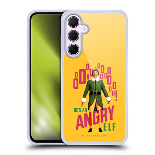 Elf Movie Graphics 2 Angry Elf Soft Gel Case for Samsung Galaxy A35 5G