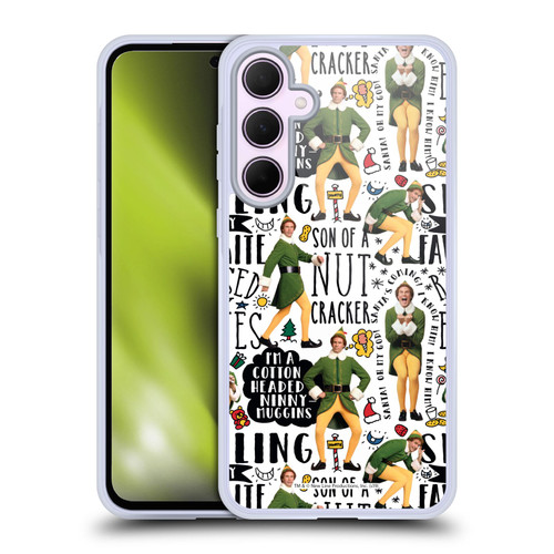 Elf Movie Graphics 2 Buddy Pattern Soft Gel Case for Samsung Galaxy A35 5G