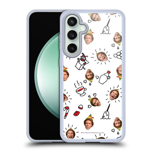 Elf Movie Graphics 2 Buddy Face Pattern Soft Gel Case for Samsung Galaxy S23 FE 5G
