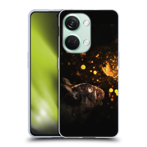 Klaudia Senator French Bulldog Butterfly Soft Gel Case for OnePlus Nord 3 5G