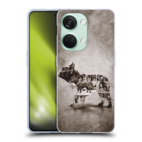 Klaudia Senator French Bulldog Vintage Soft Gel Case for OnePlus Nord 3 5G