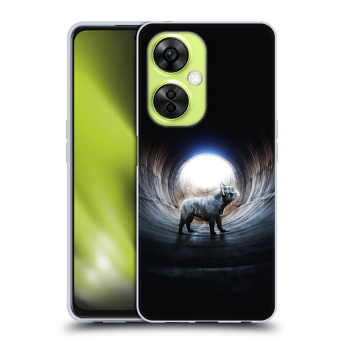 Klaudia Senator French Bulldog Lost Soft Gel Case for OnePlus Nord CE 3 Lite 5G