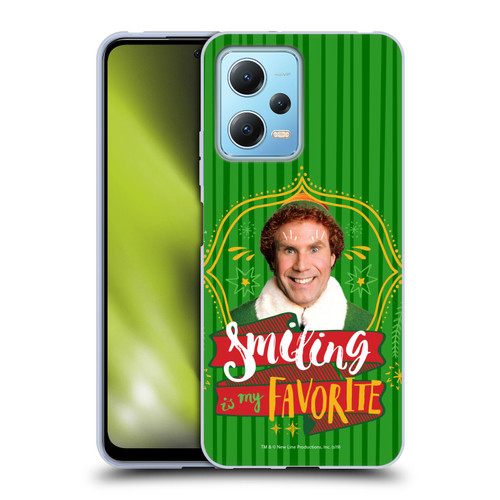 Elf Movie Graphics 2 Smiling Is My favorite Soft Gel Case for Xiaomi Redmi Note 12 5G