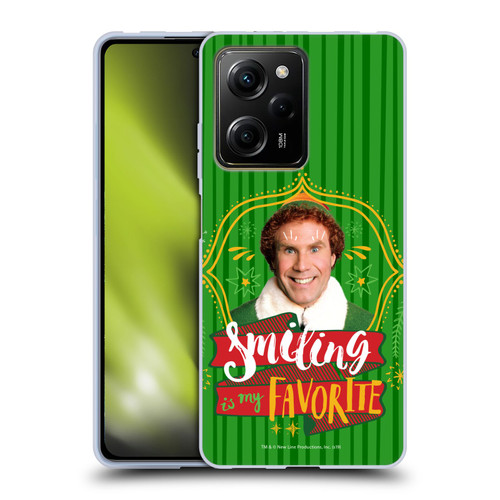Elf Movie Graphics 2 Smiling Is My favorite Soft Gel Case for Xiaomi Redmi Note 12 Pro 5G