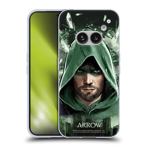 Arrow TV Series Graphics Oversized Soft Gel Case for Nothing Phone (2a)