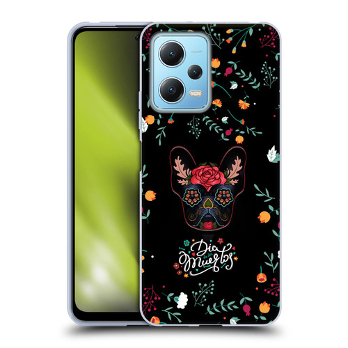 Klaudia Senator French Bulldog Day Of The Dead Soft Gel Case for Xiaomi Redmi Note 12 5G