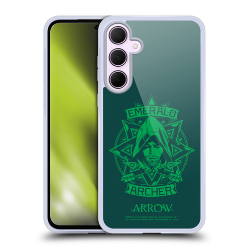 Arrow TV Series Graphics Archer Illustration Soft Gel Case for Samsung Galaxy A35 5G