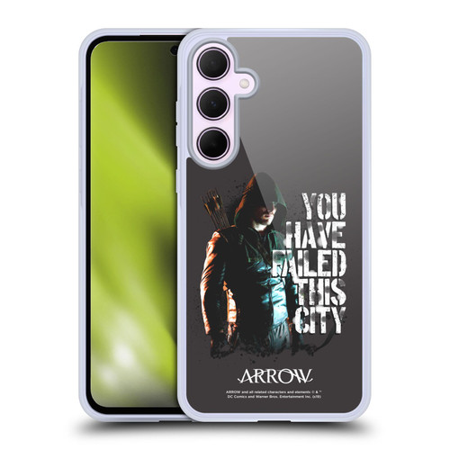 Arrow TV Series Graphics You Have Failed This City Soft Gel Case for Samsung Galaxy A35 5G