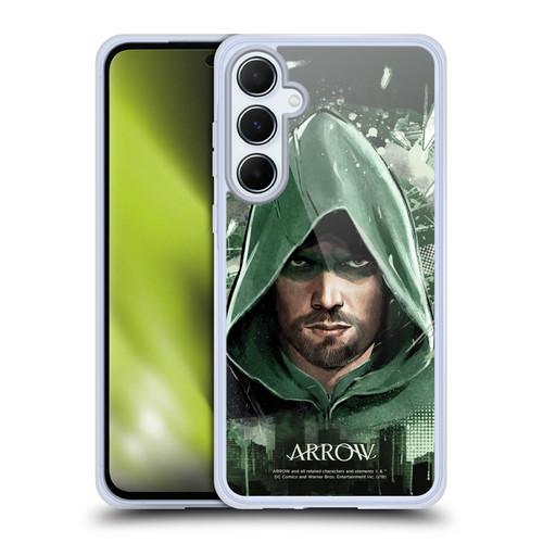 Arrow TV Series Graphics Oversized Soft Gel Case for Samsung Galaxy A55 5G