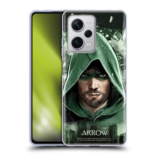 Arrow TV Series Graphics Oversized Soft Gel Case for Xiaomi Redmi Note 12 Pro+ 5G