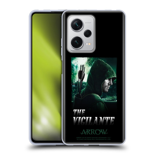 Arrow TV Series Graphics The Vigilante Soft Gel Case for Xiaomi Redmi Note 12 Pro+ 5G