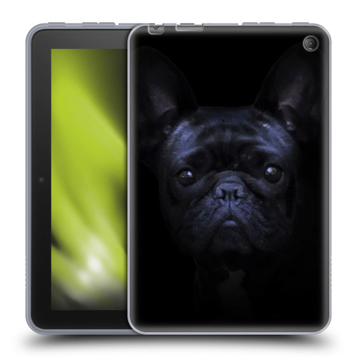 Klaudia Senator French Bulldog 2 Darkness Soft Gel Case for Amazon Fire 7 2022