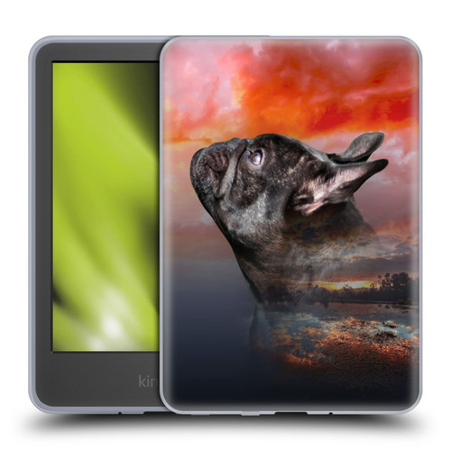 Klaudia Senator French Bulldog 2 Reminisce Soft Gel Case for Amazon Kindle 11th Gen 6in 2022