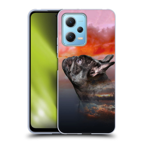 Klaudia Senator French Bulldog 2 Reminisce Soft Gel Case for Xiaomi Redmi Note 12 5G