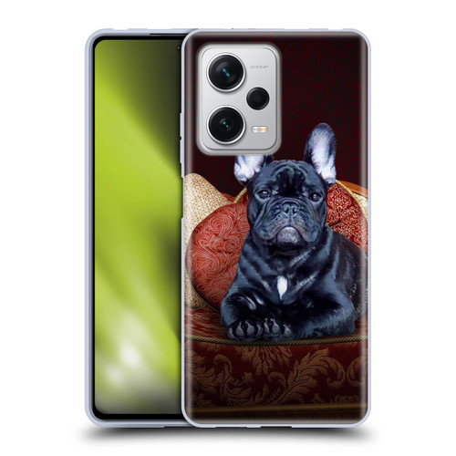 Klaudia Senator French Bulldog 2 Classic Couch Soft Gel Case for Xiaomi Redmi Note 12 Pro+ 5G