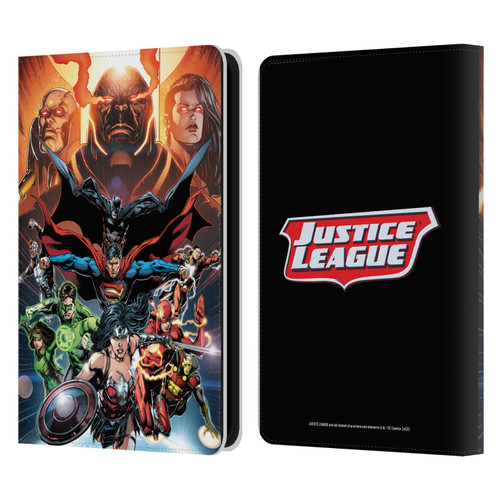 Justice League DC Comics Comic Book Covers #10 Darkseid War Leather Book Wallet Case Cover For Amazon Kindle 11th Gen 6in 2022