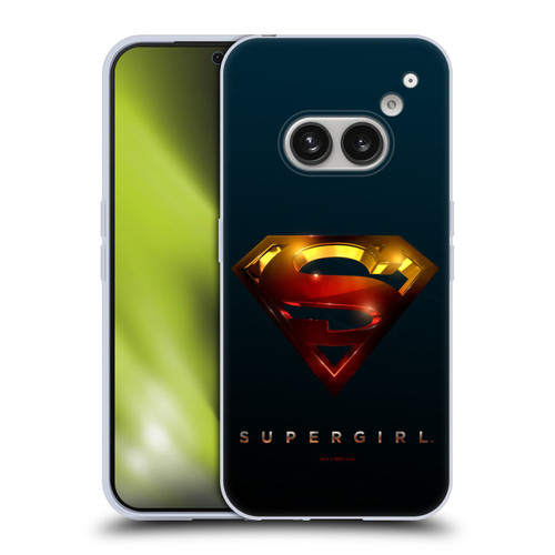 Supergirl TV Series Graphics Crest Soft Gel Case for Nothing Phone (2a)