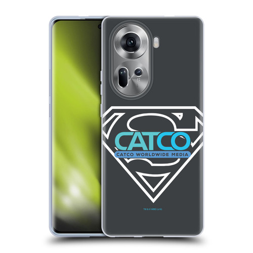 Supergirl TV Series Graphics Catco Soft Gel Case for OPPO Reno11