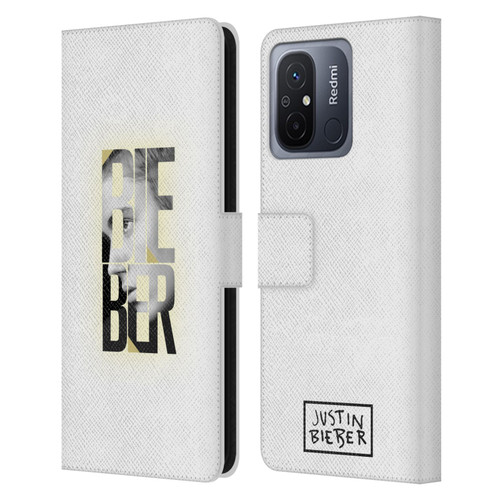 Justin Bieber Purpose B&w Mirror Calendar Text Leather Book Wallet Case Cover For Xiaomi Redmi 12C