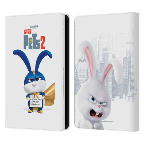 The Secret Life of Pets 2 Character Posters Snowball Rabbit Bunny Leather Book Wallet Case Cover For Amazon Kindle Paperwhite 5 (2021)