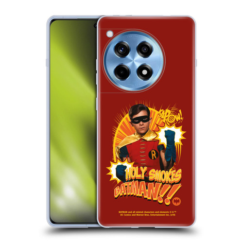 Batman TV Series Character Art Robin Holy Smokes Soft Gel Case for OnePlus 12R