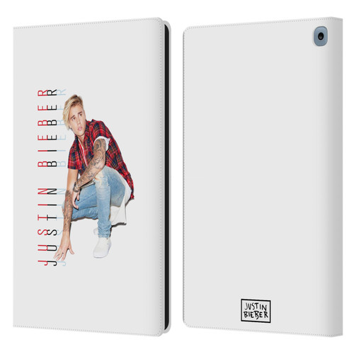 Justin Bieber Purpose Calendar Photo And Text Leather Book Wallet Case Cover For Amazon Fire HD 10 / Plus 2021