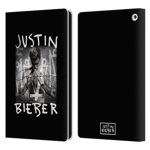 Justin Bieber Purpose Album Cover Leather Book Wallet Case Cover For Amazon Fire HD 8/Fire HD 8 Plus 2020