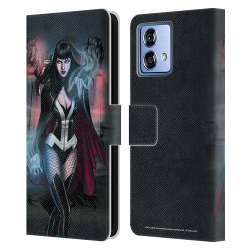 Justice League DC Comics Dark Comic Art Zatanna Futures End #1 Leather Book Wallet Case Cover For Motorola Moto G84 5G