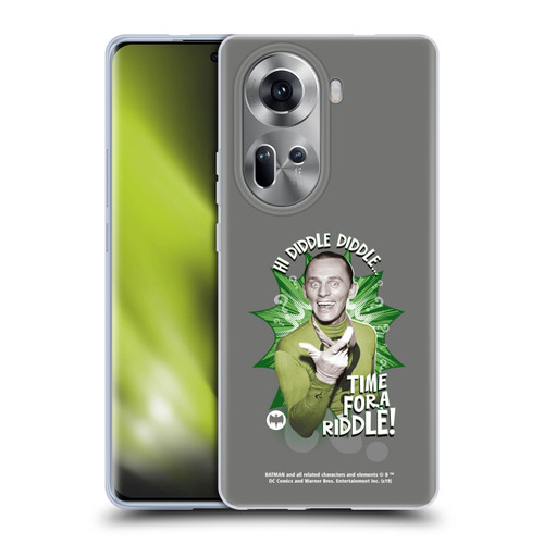 Batman TV Series Character Art Riddler Hi Diddle Soft Gel Case for OPPO Reno11