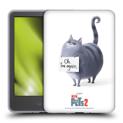 The Secret Life of Pets 2 Character Posters Chloe Cat Soft Gel Case for Amazon Kindle 11th Gen 6in 2022