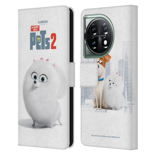 The Secret Life of Pets 2 Character Posters Gidget Pomeranian Dog Leather Book Wallet Case Cover For OnePlus 11 5G