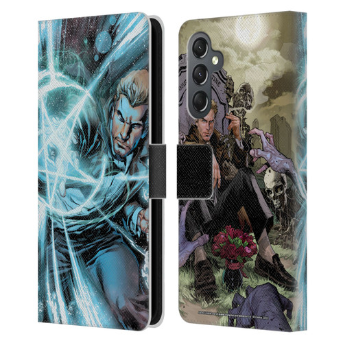 Justice League DC Comics Dark Comic Art Constantine #1 Leather Book Wallet Case Cover For Samsung Galaxy A25 5G