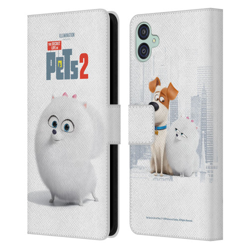 The Secret Life of Pets 2 Character Posters Gidget Pomeranian Dog Leather Book Wallet Case Cover For Samsung Galaxy M04 5G / A04e