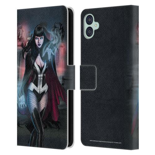 Justice League DC Comics Dark Comic Art Zatanna Futures End #1 Leather Book Wallet Case Cover For Samsung Galaxy M04 5G / A04e