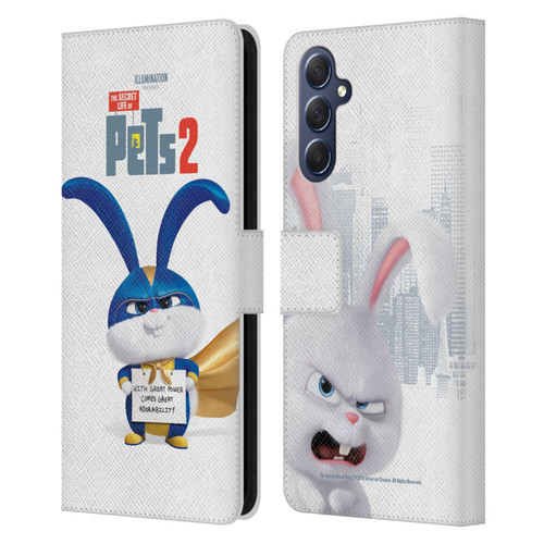 The Secret Life of Pets 2 Character Posters Snowball Rabbit Bunny Leather Book Wallet Case Cover For Samsung Galaxy M54 5G