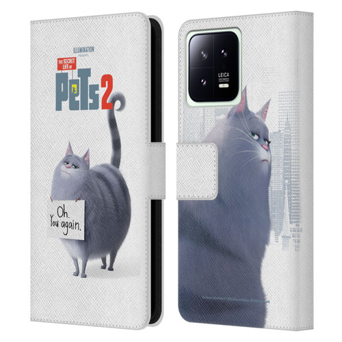 The Secret Life of Pets 2 Character Posters Chloe Cat Leather Book Wallet Case Cover For Xiaomi 13 5G