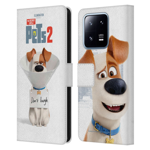 The Secret Life of Pets 2 Character Posters Max Jack Russell Dog Leather Book Wallet Case Cover For Xiaomi 13 Pro 5G