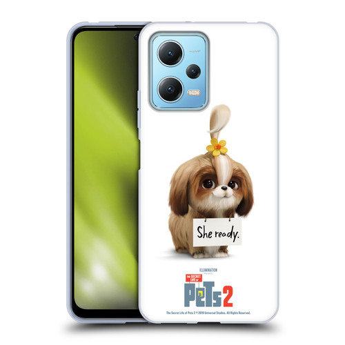 The Secret Life of Pets 2 Character Posters Daisy Shi Tzu Dog Soft Gel Case for Xiaomi Redmi Note 12 5G