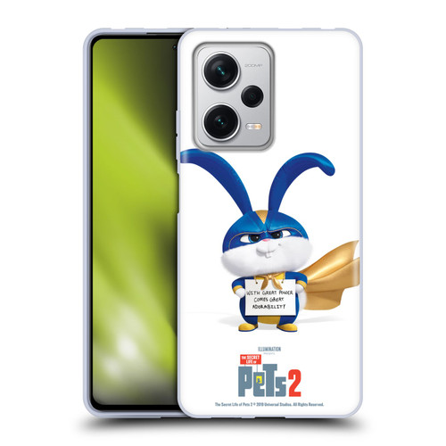 The Secret Life of Pets 2 Character Posters Snowball Rabbit Bunny Soft Gel Case for Xiaomi Redmi Note 12 Pro+ 5G