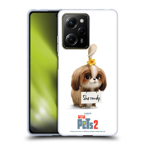 The Secret Life of Pets 2 Character Posters Daisy Shi Tzu Dog Soft Gel Case for Xiaomi Redmi Note 12 Pro 5G