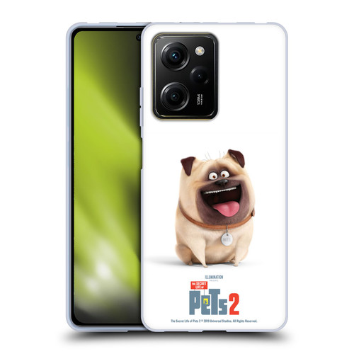 The Secret Life of Pets 2 Character Posters Mel Pug Dog Soft Gel Case for Xiaomi Redmi Note 12 Pro 5G