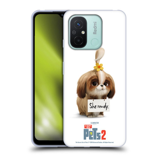 The Secret Life of Pets 2 Character Posters Daisy Shi Tzu Dog Soft Gel Case for Xiaomi Redmi 12C