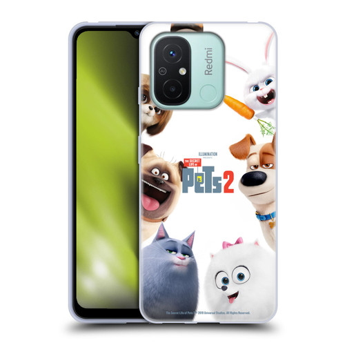 The Secret Life of Pets 2 Character Posters Group Soft Gel Case for Xiaomi Redmi 12C