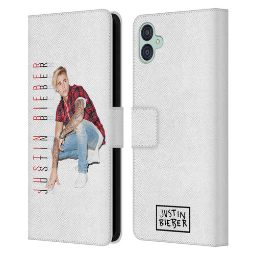 Justin Bieber Purpose Calendar Photo And Text Leather Book Wallet Case Cover For Samsung Galaxy M04 5G / A04e