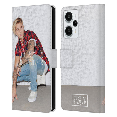 Justin Bieber Purpose Calendar Photo Leather Book Wallet Case Cover For Xiaomi Redmi Note 12T