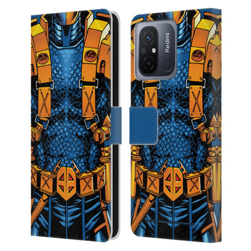 Justice League DC Comics Deathstroke Comic Art New 52 Costume Leather Book Wallet Case Cover For Xiaomi Redmi 12C