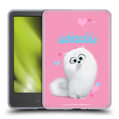 The Secret Life of Pets 2 II For Pet's Sake Gidget Pomeranian Dog Soft Gel Case for Amazon Kindle 11th Gen 6in 2022