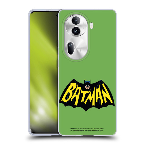 Batman TV Series Logos Main Soft Gel Case for OPPO Reno11 Pro