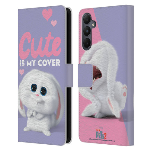 The Secret Life of Pets 2 II For Pet's Sake Snowball Rabbit Bunny Cute Leather Book Wallet Case Cover For Samsung Galaxy A05s