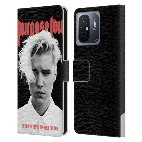 Justin Bieber Tour Merchandise Purpose Poster Leather Book Wallet Case Cover For Xiaomi Redmi 12C